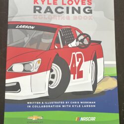 Kyle Loves Racing Coloring Book